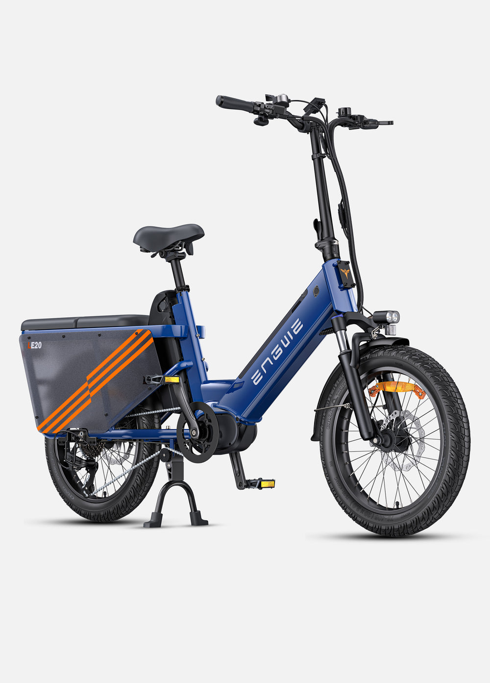 ENGWE LE20 (EU Version)250W Mid-drive Motor 350KM Super Long Range Cargo E Bike