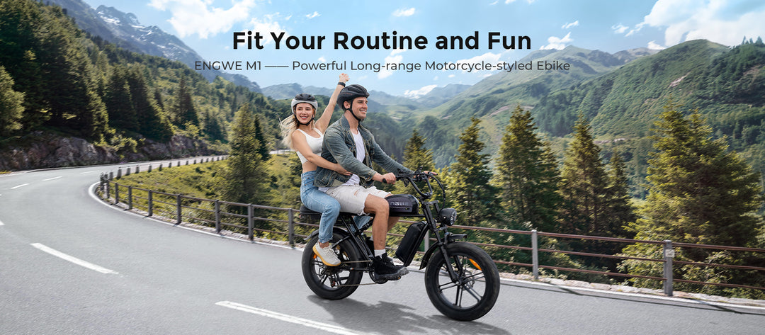 ENGWE M1 EU-Standard 65Nm Torque Dual Passenger Motorcycle-styled E-bike