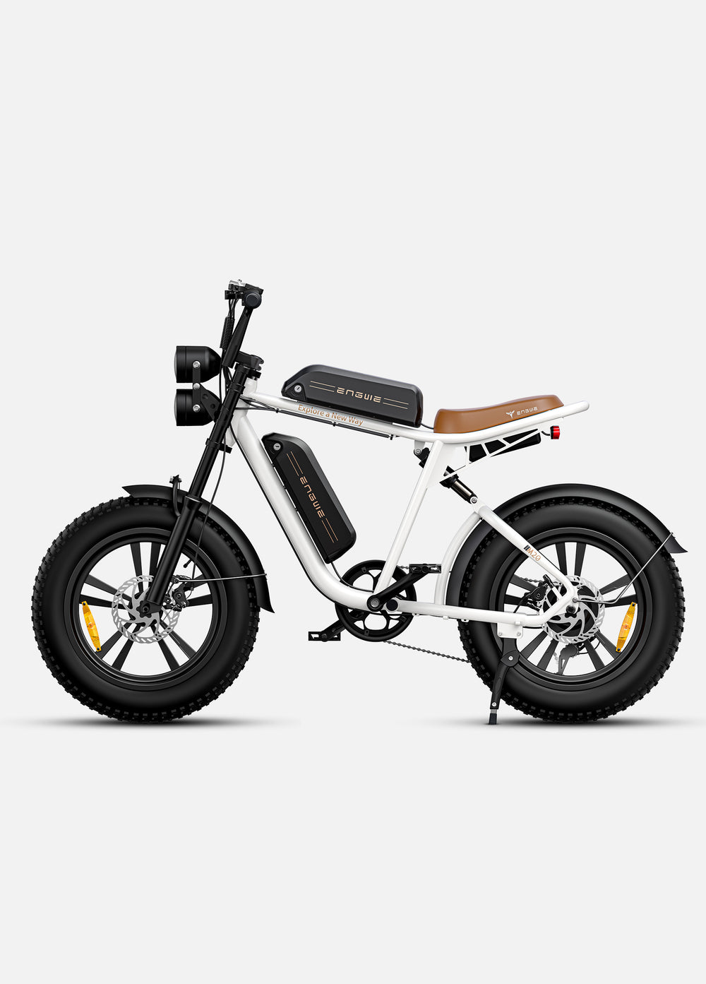 ENGWE M20 Full Suspension Fat E-bike That Looks Like a Motorcycle